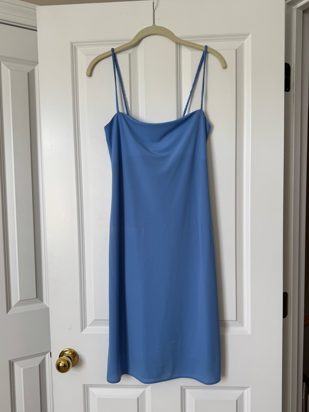 J. Crew Blue Smocked Sundress